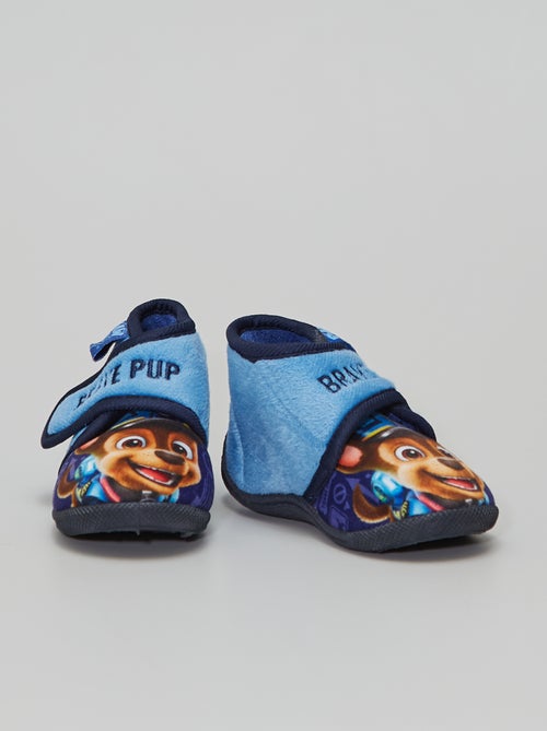 Pantufas com tira de velcro 'Patrulha Pata' - Kiabi