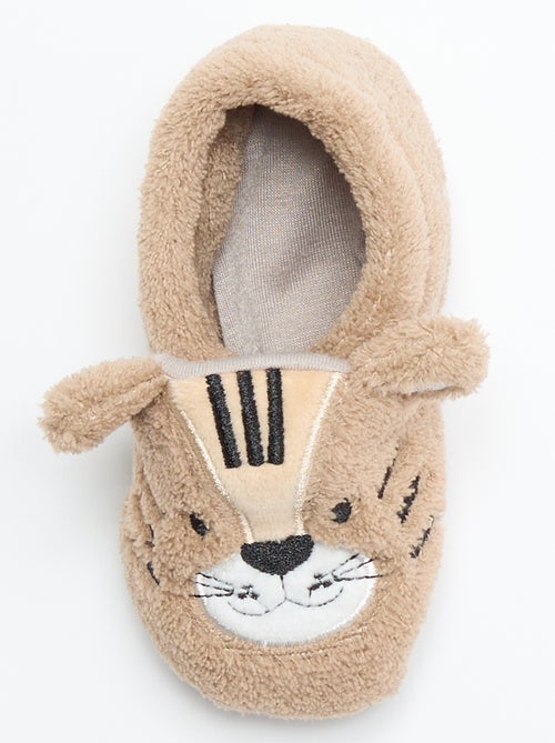 Pantufas de animais quentinhas - Kiabi