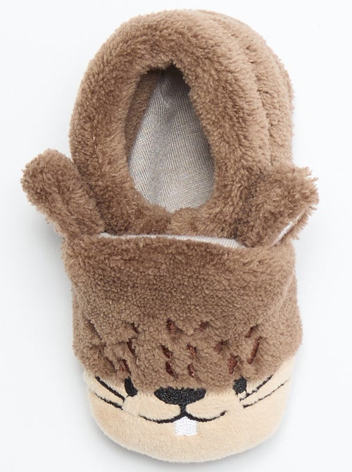 Pantufas de animais quentinhas - Kiabi