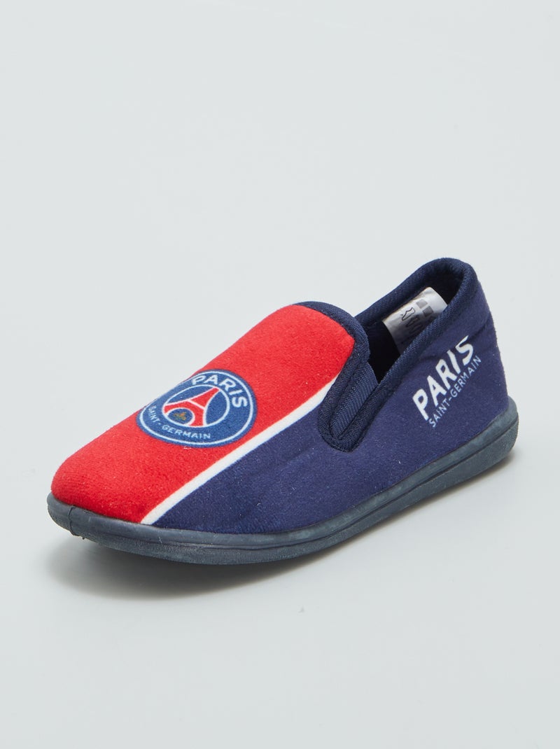 Pantufas de cano baixo 'PSG' Azul - Kiabi