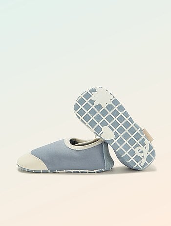 Pantufas de motricidade 2 'para gatinhar' - Kitchoun