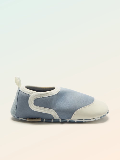 Pantufas de motricidade 2 'para gatinhar' - Kitchoun - Kiabi