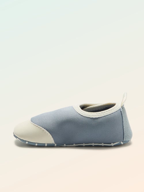 Pantufas de motricidade 2 'para gatinhar' - Kitchoun - Kiabi