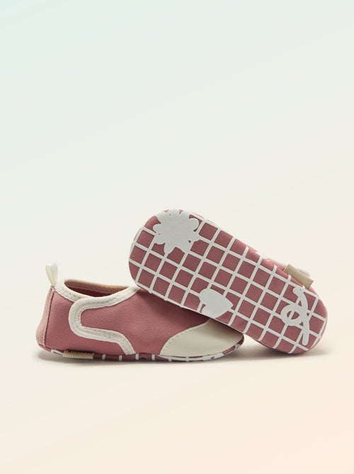 Pantufas de motricidade 2 'para gatinhar' - Kitchoun - Kiabi