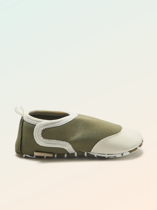 Pantufas de motricidade 2 'para gatinhar' - Kitchoun - Kiabi
