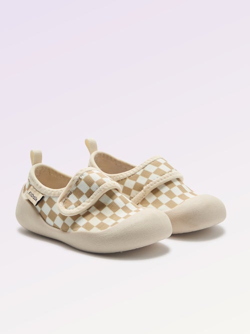 Pantufas de motricidade 3 para os primeiros passos - Kitchoun - Kiabi