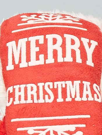 Pantufas de Natal - Kiabi