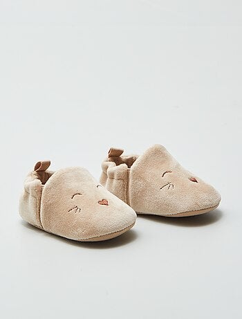 Pantufas de veludo