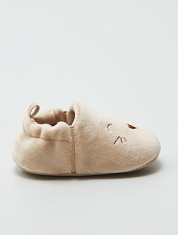 Pantufas de veludo