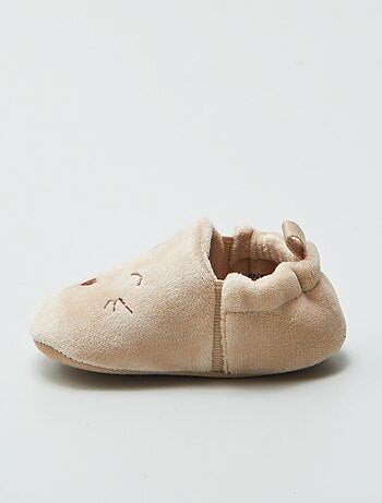 Pantufas de veludo