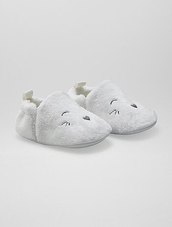 Pantufas de veludo