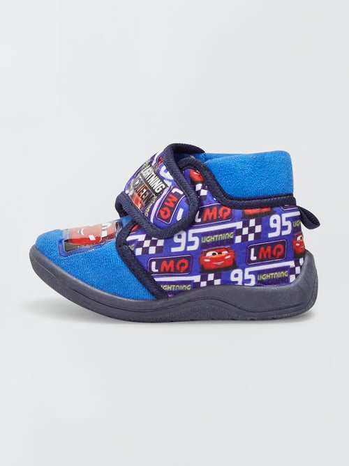 Pantufas de veludo 'Carros' - Kiabi