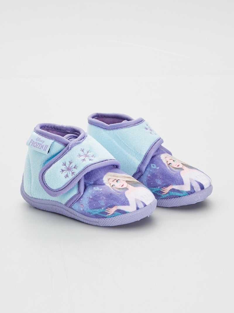 Pantufas de veludo 'Frozen' ROSA - Kiabi