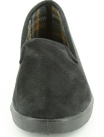 Pantufas de veludo - Kiabi