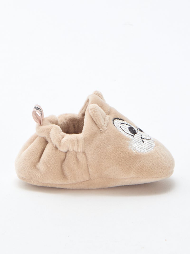 Pantufas 'Disney' Castanho - Kiabi