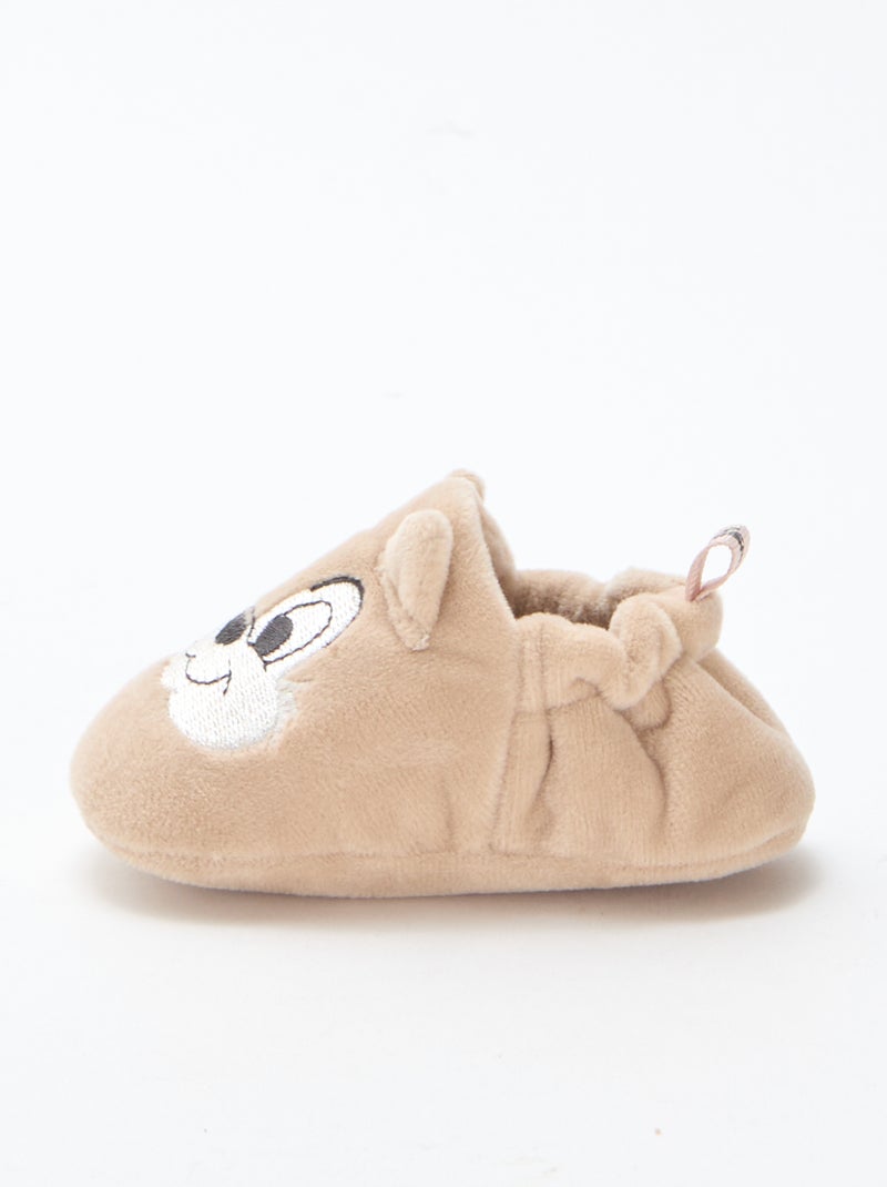 Pantufas 'Disney' Castanho - Kiabi