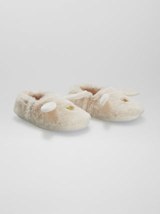 Pantufas elásticas animal