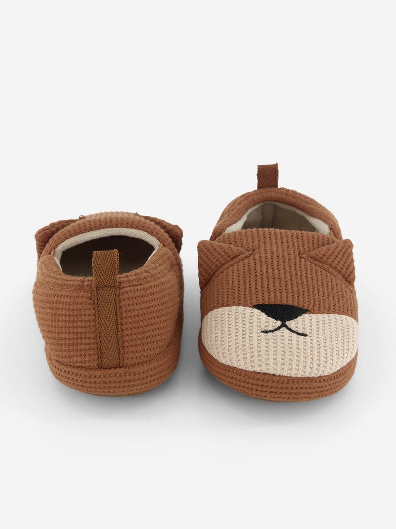 Pantufas em favo de mel Laranja - Kiabi