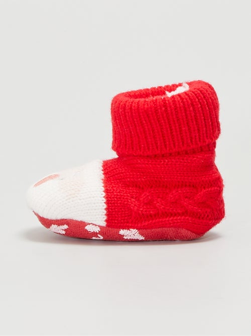 Pantufas em lã  - Natal - Kiabi