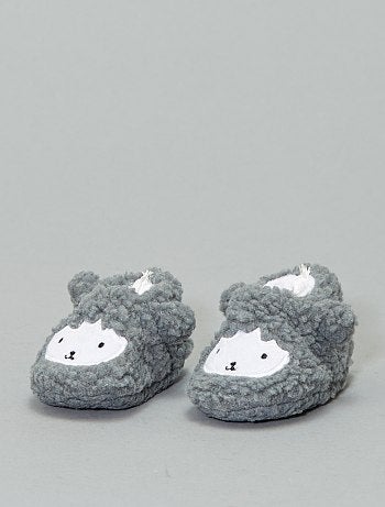 Pantufas em sherpa - Kiabi