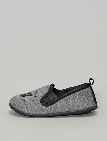 Pantufas estampadas 'pantera' - Kiabi