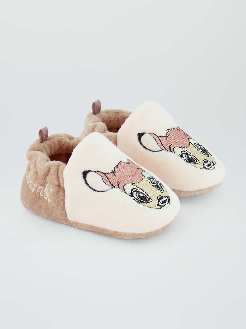 Pantufas fechadas 'Disney' BEGE - Kiabi