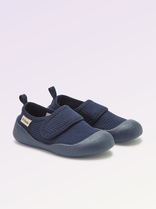Pantufas flexíveis com cano baixo motricidade 3 - Kitchoun - Kiabi