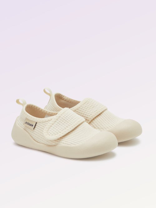 Pantufas flexíveis com cano baixo motricidade 3 - Kitchoun - Kiabi