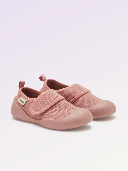 Pantufas flexíveis com cano baixo motricidade 3 - Kitchoun - Kiabi