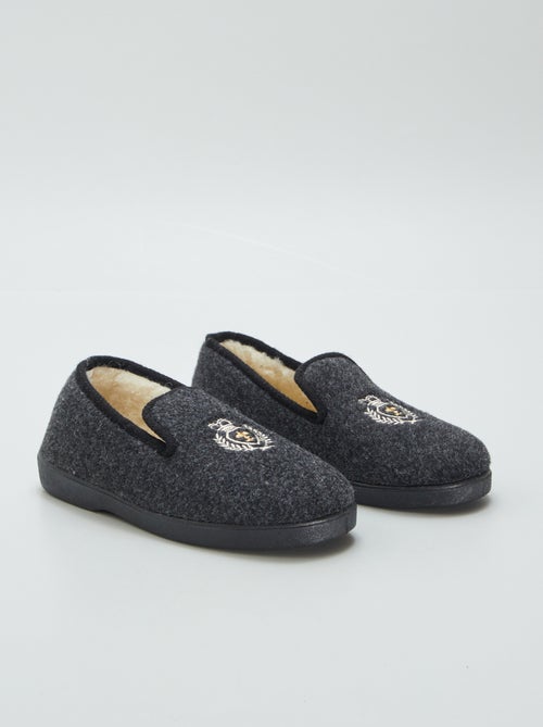 Pantufas forradas a sherpa - Kiabi