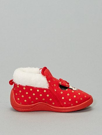 Pantufas forradas 'Minnie' - Kiabi