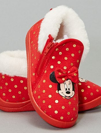 Pantufas forradas 'Minnie' - Kiabi