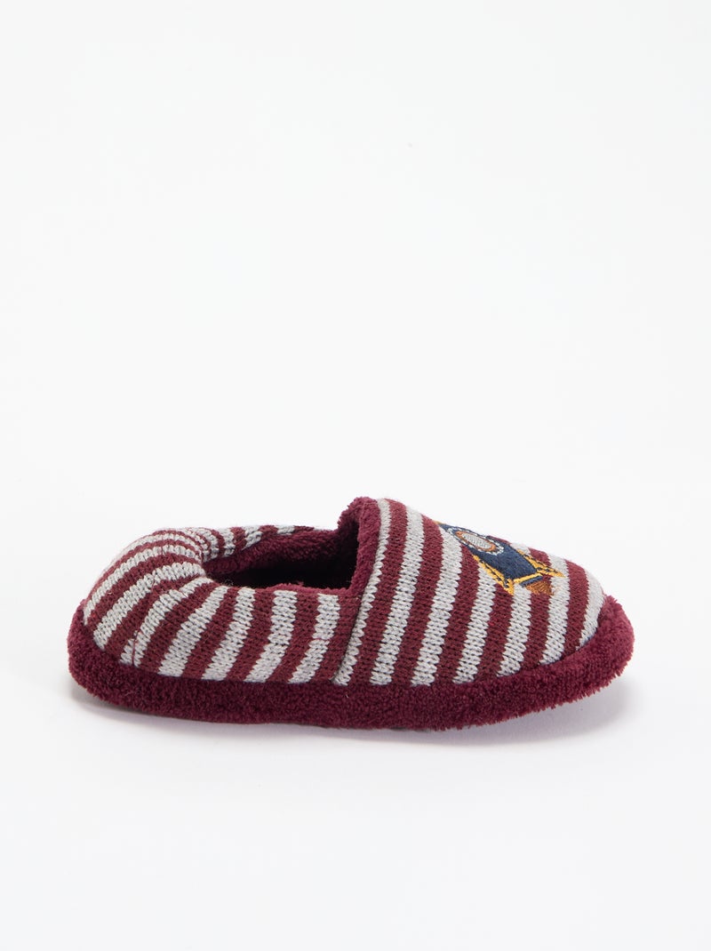 Pantufas forradas Vermelho - Kiabi