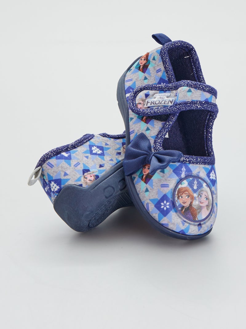 Pantufas 'Frozen' Azul Naval - Kiabi