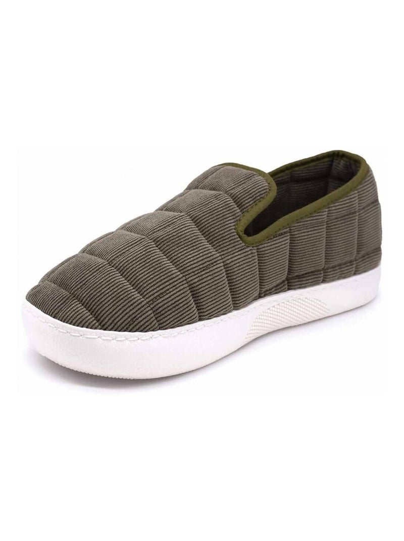 Pantufas indoor outdoor souts conforto premium Cáqui - Kiabi