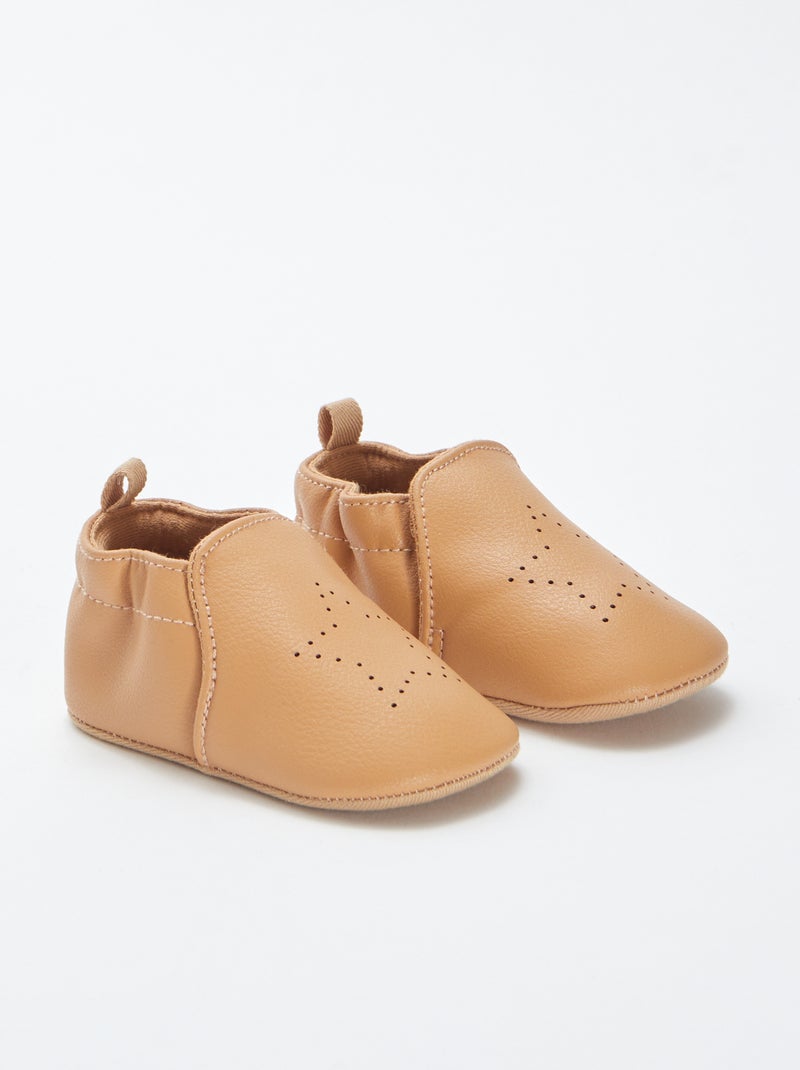 Pantufas iridescentes com estrela CASTANHO - Kiabi