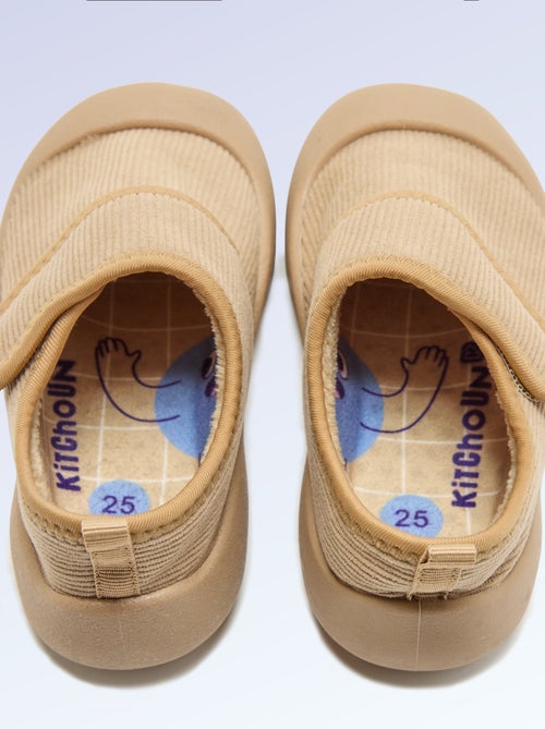 Pantufas 'Kitchoun' macias forradas barefoot - Kiabi