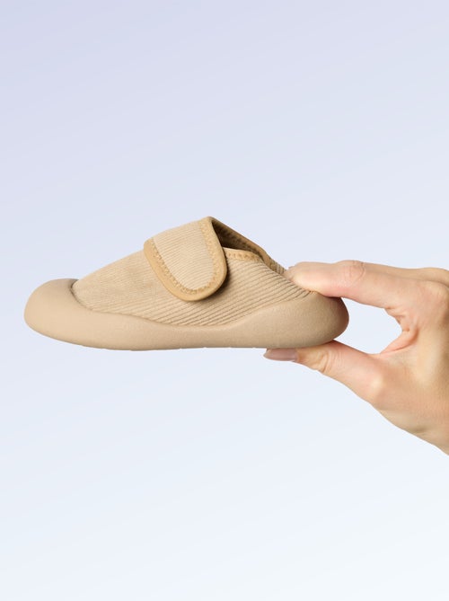 Pantufas 'Kitchoun' macias forradas barefoot - Kiabi