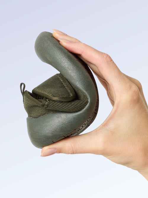 Pantufas 'Kitchoun' macias forradas barefoot - Kiabi