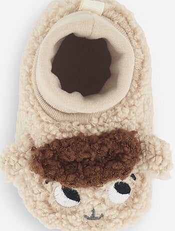 Pantufas macias 'cabeças de ovelha'