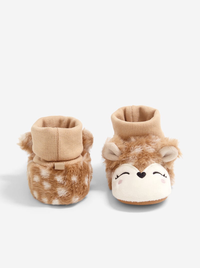 Pantufas macias 'rena' Bege - Kiabi