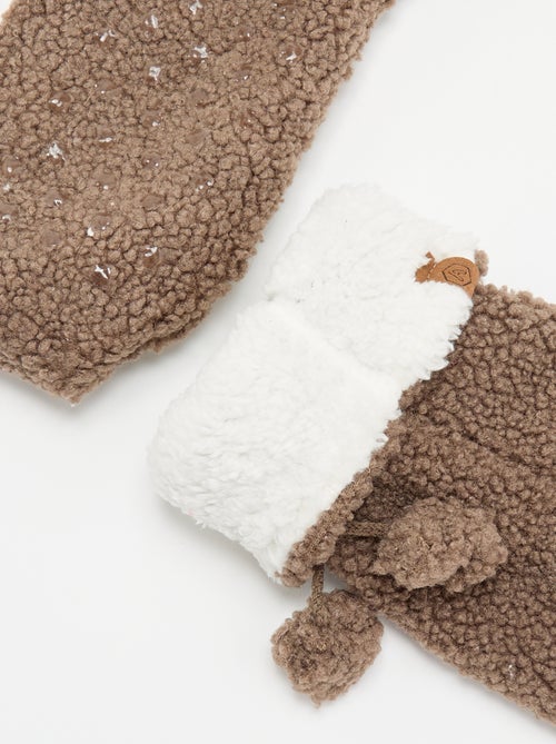 Pantufas-meias forradas - Kiabi