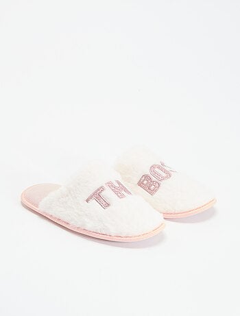Pantufas mules