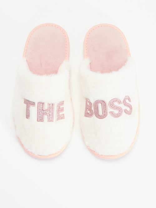 Pantufas mules - Kiabi