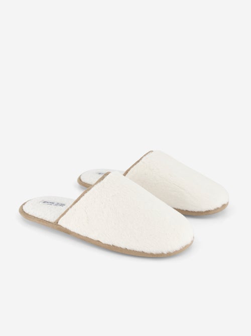 Pantufas mules forradas - Kiabi