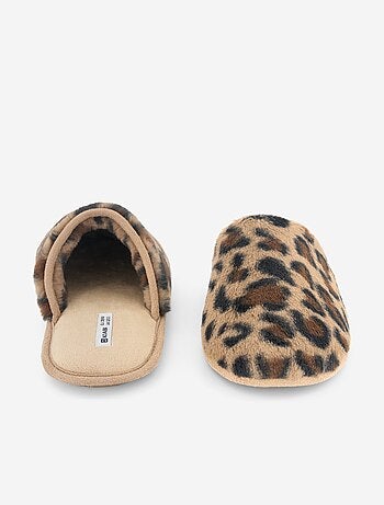 Pantufas mules forradas