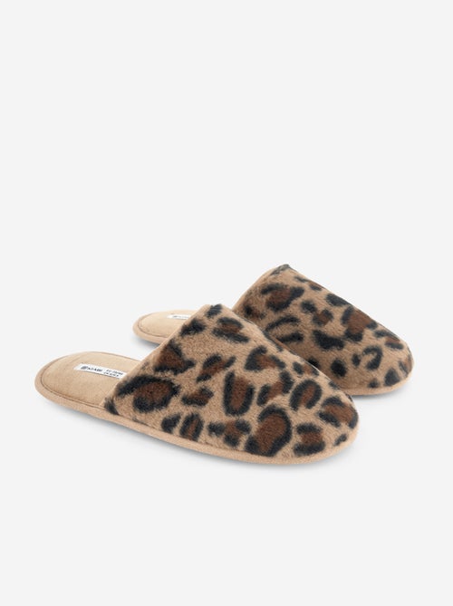 Pantufas mules forradas - Kiabi Pantufas mules forradas - Kiabi