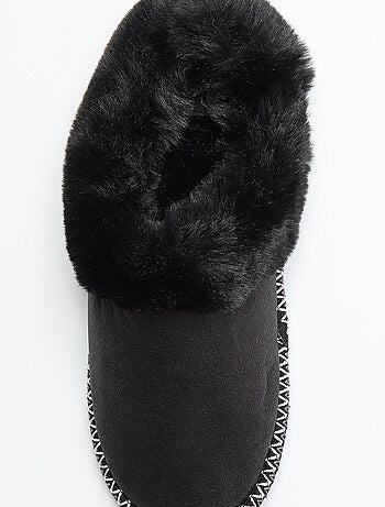 Pantufas mules forradas