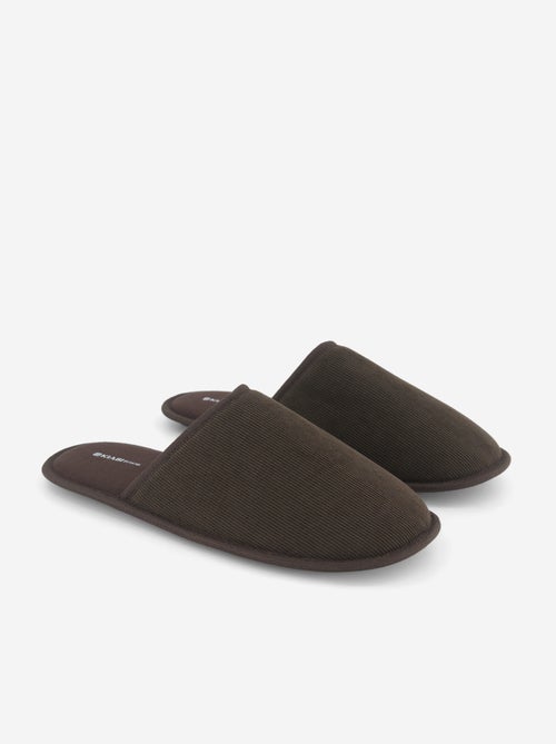 Pantufas mules lisas - Kiabi