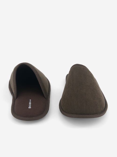 Pantufas mules lisas - Kiabi